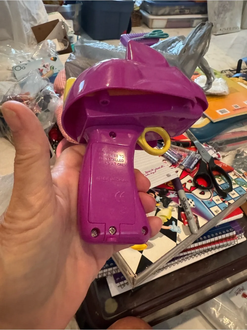 Purple Cat toy does not work